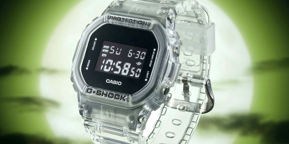 Casio G-SHOCK представляет новые прозрачные часы DW-5600