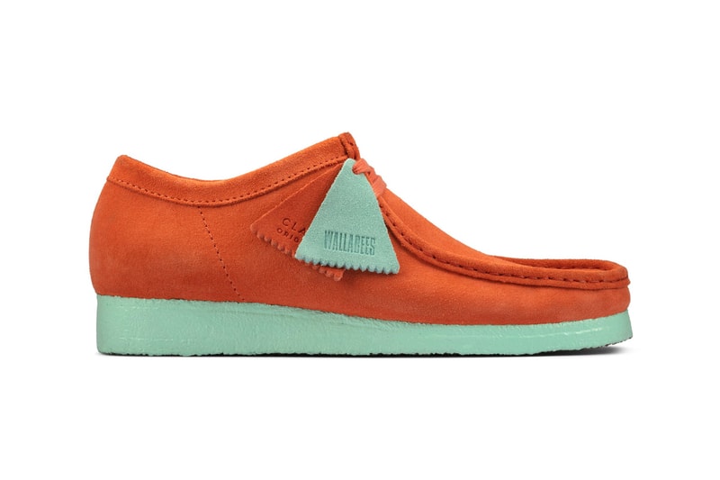 clarks originals wallabee bape coral combi