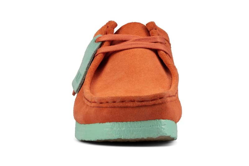 clarks originals wallabee bape coral combi