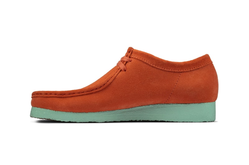 clarks originals wallabee bape coral combi