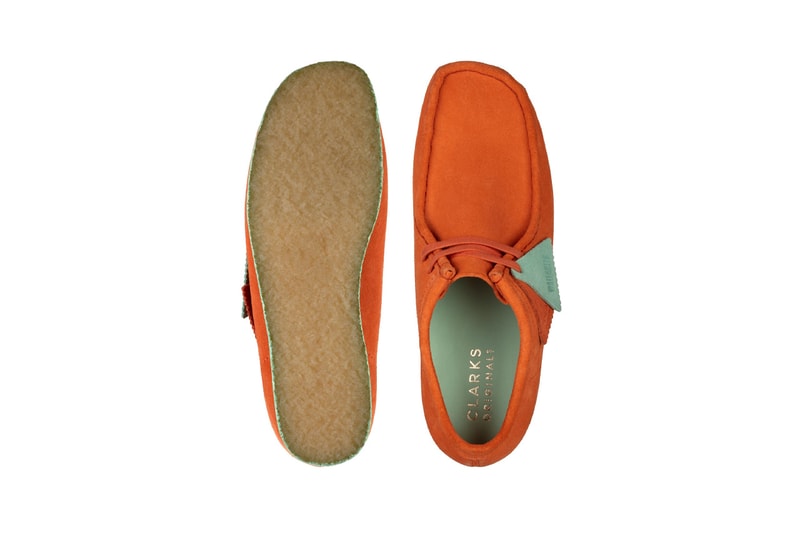 clarks originals wallabee bape coral combi