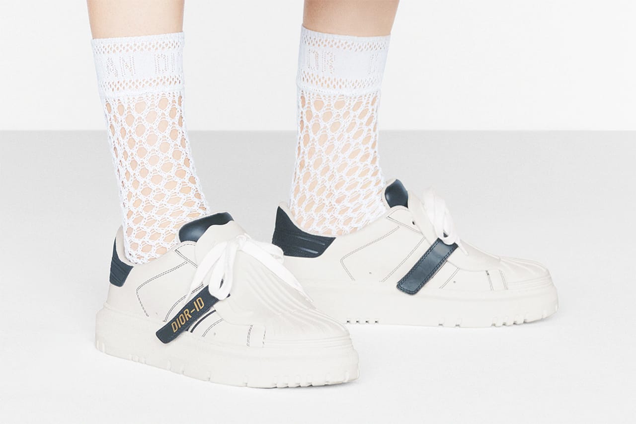 Dior-ID Sneaker White Green Calfskin Release Info | HYPEBEAST