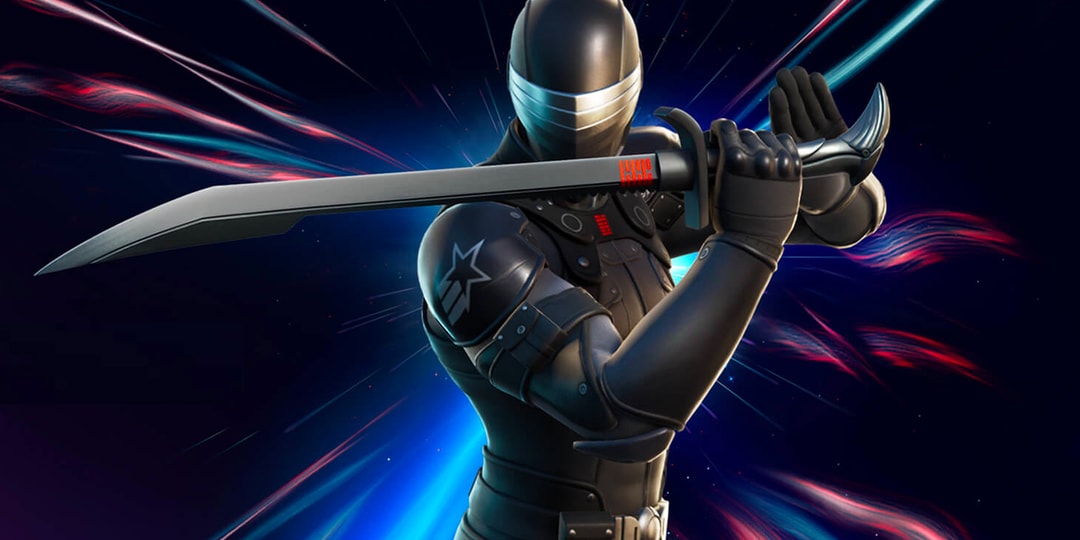 Fortnite GI Joe Snake Eyes Skin & Action Figure Hypebeast