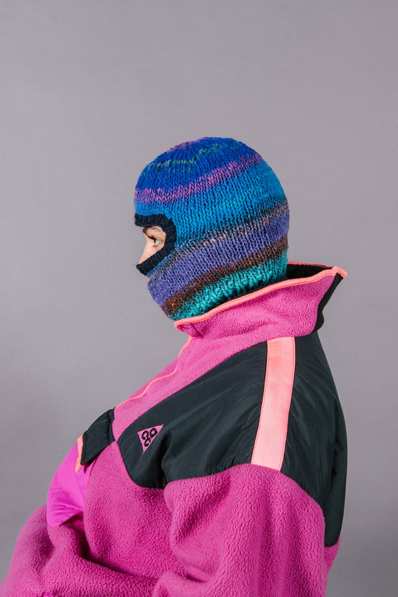 小物 TODAYFUL 2024 Hand Knit Balaclava Hand Knitted Balaclava Hat, Knitted Helmet, Custom Knit