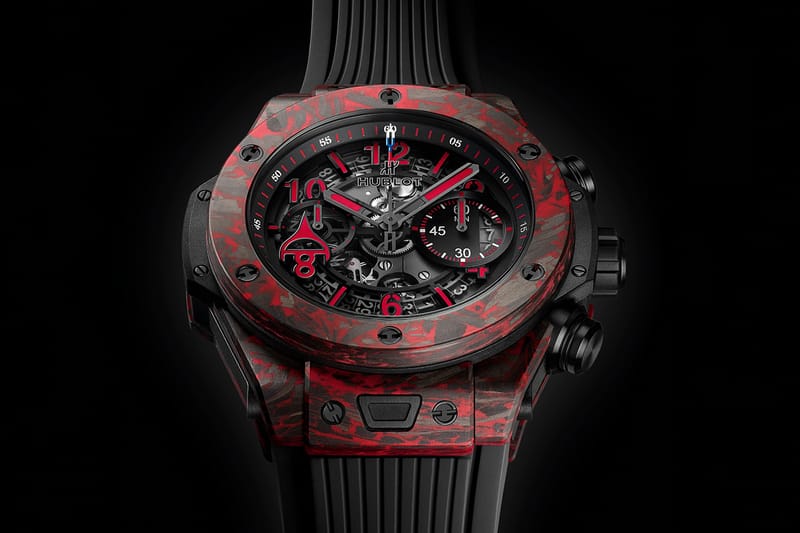 Hublot watch 2024 red