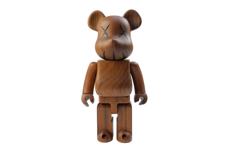 Kaws Medicom Toy Wood Bearbrick Figure Release Info | Hypebeast