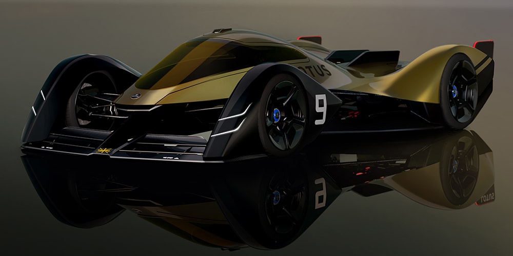 Lotus E-R9 трансформирует панели кузова как истребитель