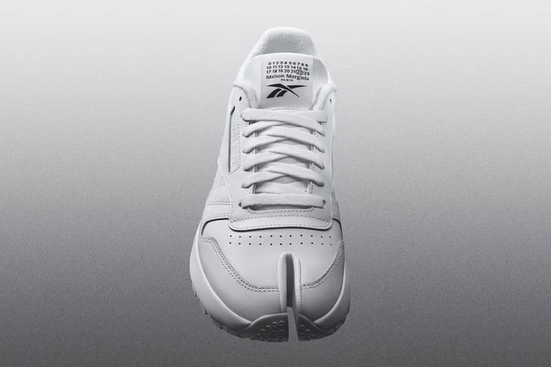 maison margiela reebok classic leather tabi