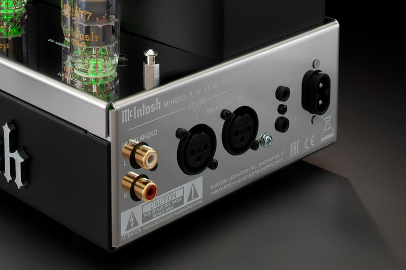 McIntosh Labs MHA200 Vacuum Tube Headphone Amplifier Hypebeast