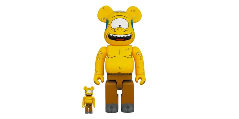 The Simpsons' x Medicom Toy BE@RBRICK Cyclops 100% and 400% | Hypebeast