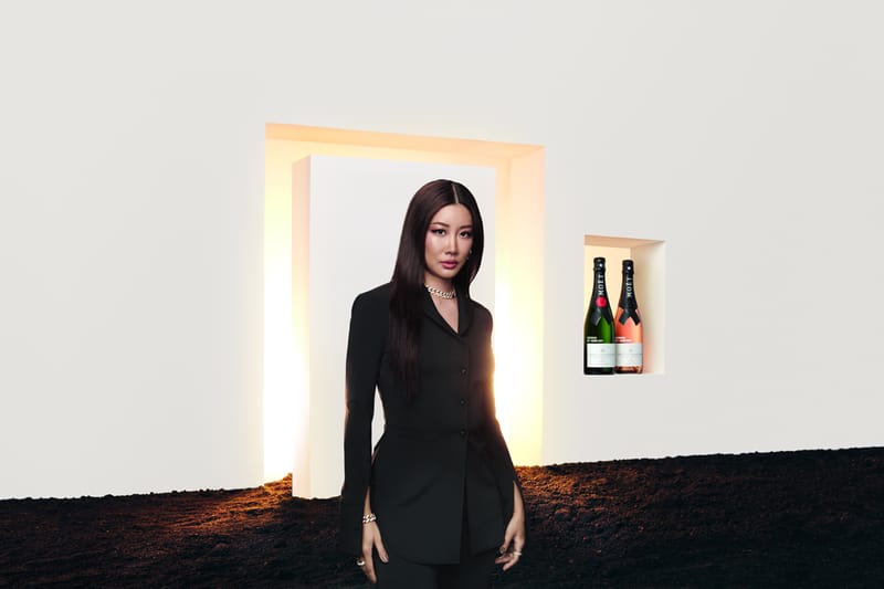 Moët & Chandon x AMBUSH Yoon Ahn Bottle Capsule | Hypebeast