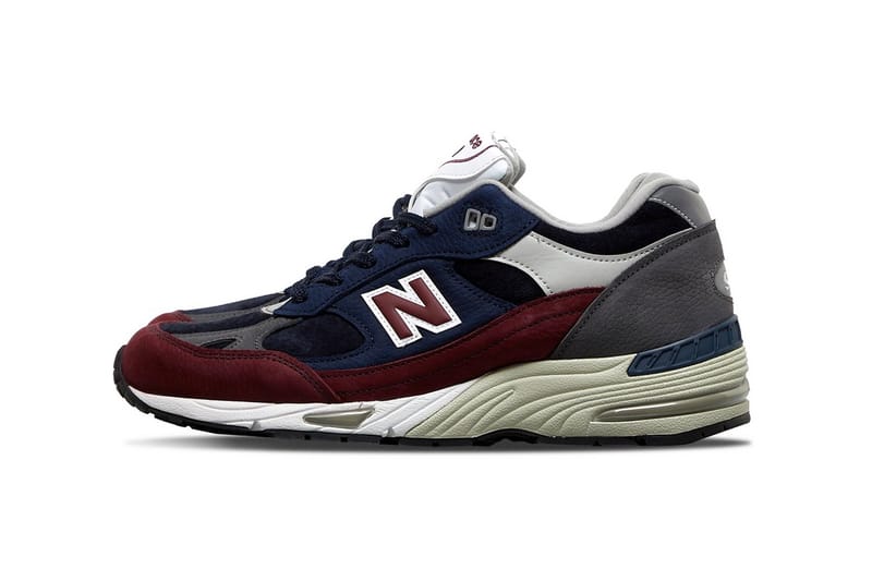 New balance 991 navy on sale blue