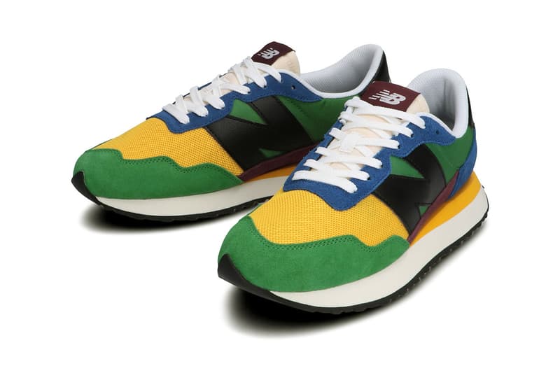 new balance 237 green and yellow