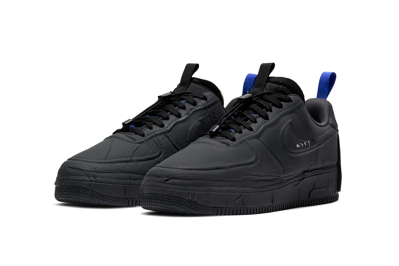 Nike air force 1 utility black and clearance blue