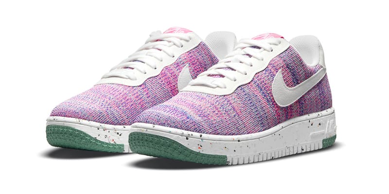 Nike air force 1 flyknit mens pink online