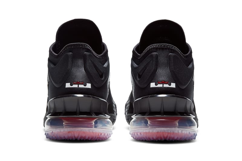 Lebron james shoes sale black and red