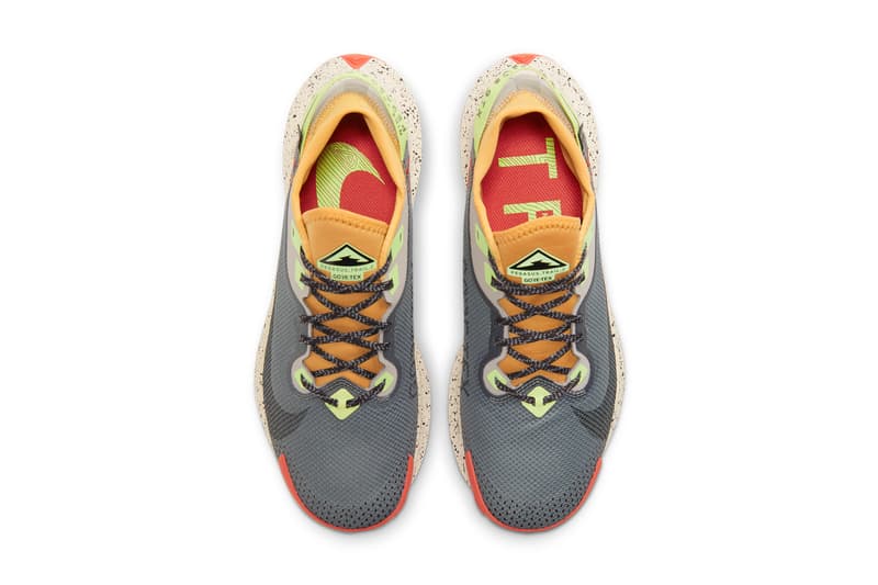 nike running pegasus trail 2 gore tex trainers in grey