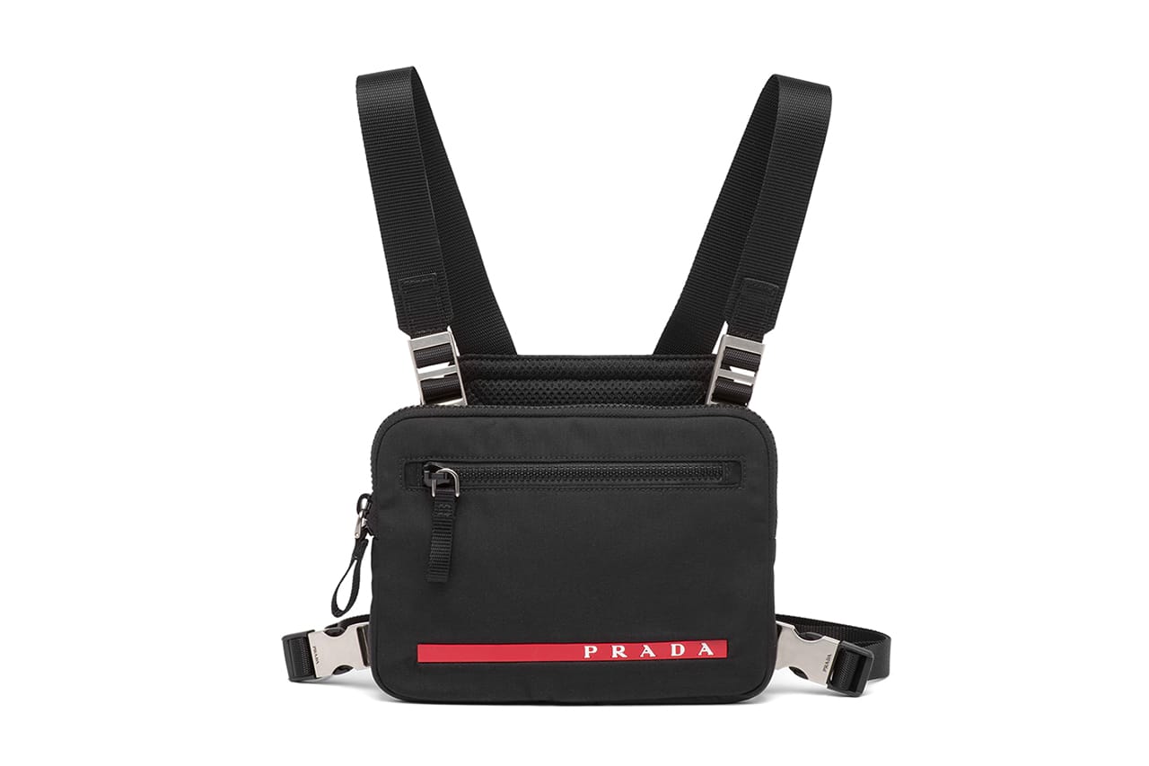 Prada Updates Technical Chest Rig Bag | Hypebeast