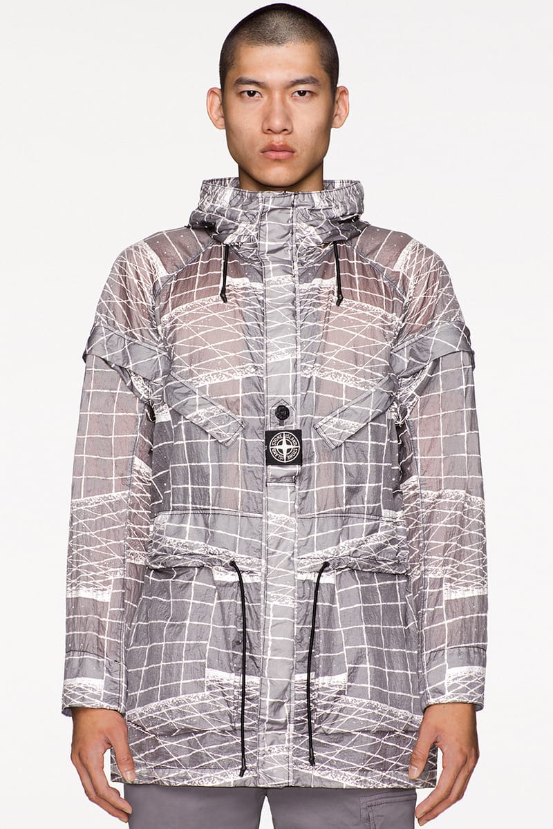 Stone Island Reflective Grid on Lamy-TC SS21 | Hypebeast