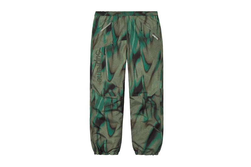 Supreme camo shop track pants