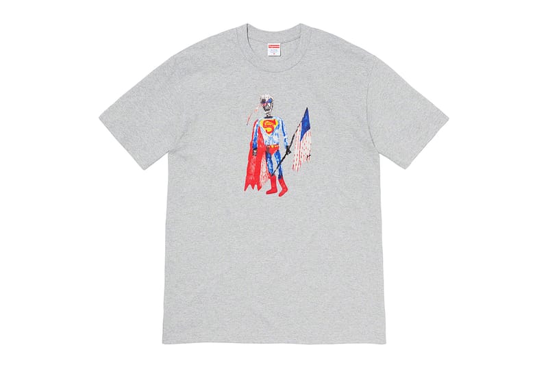 Supreme store superman shirt