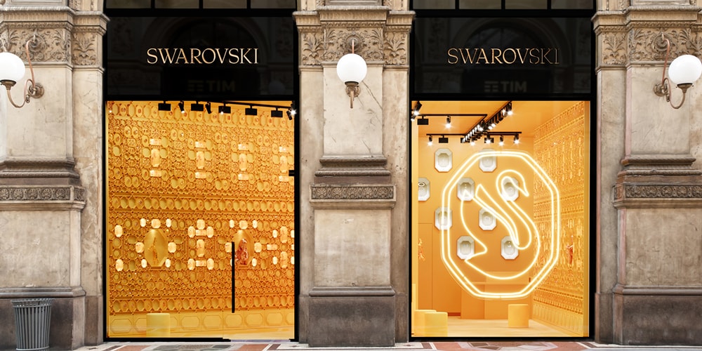 Swarovski обновила свой 32-летний культовый логотип в виде лебедя