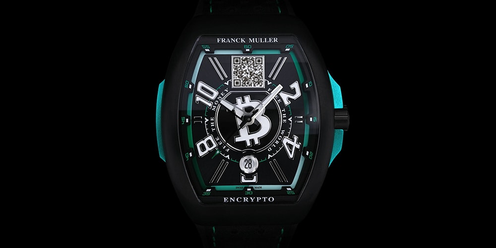 Титановый Franck Muller может использоваться как биткойн-кошелек с холодным хранением