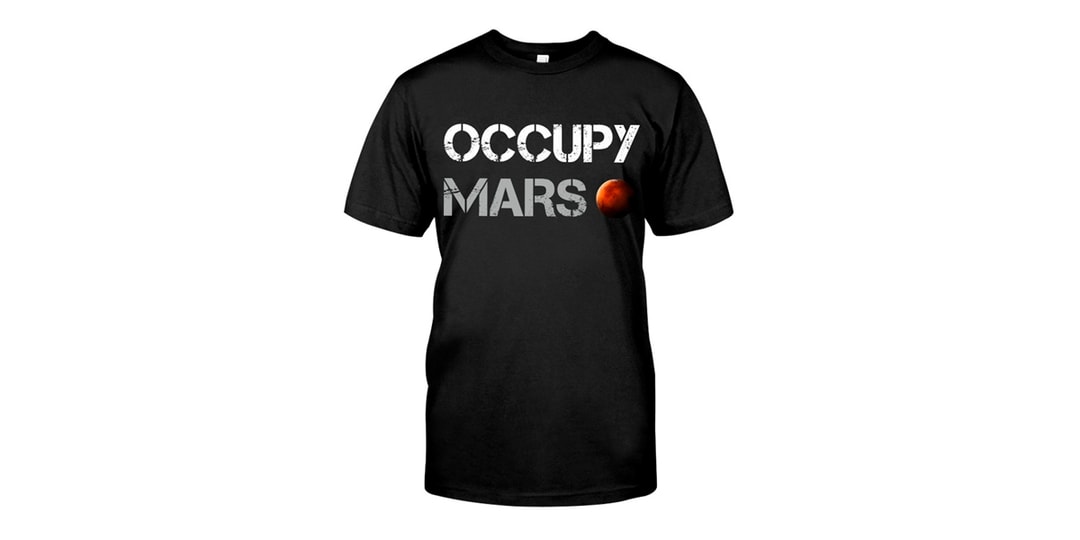 Присоединяйтесь к марсианской революции с одной из футболок Илона Маска «Оккупай Марс»
