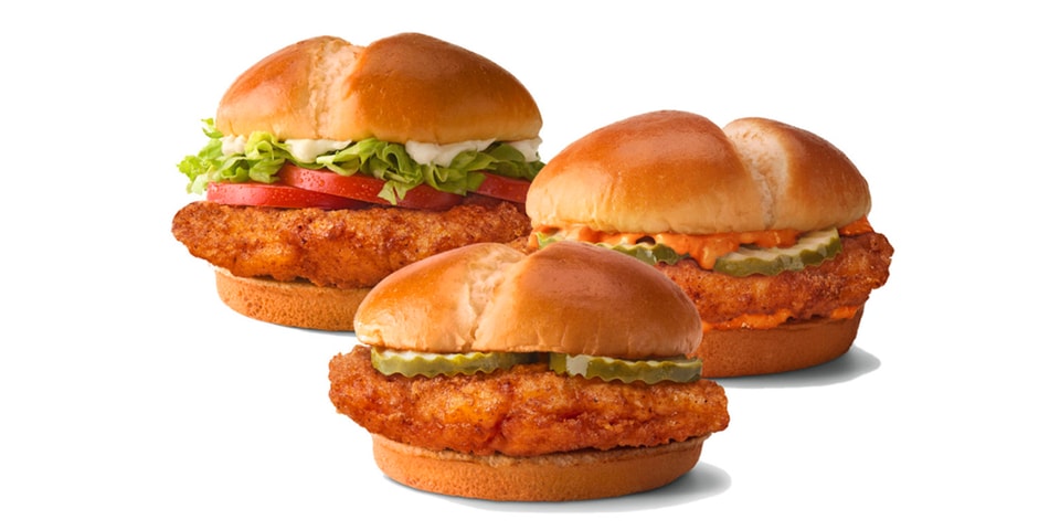 McD's Three New Crispy Chicken Sandwiches Available Now | HYPEBEAST