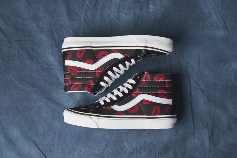 Vans asher lipstick print sale