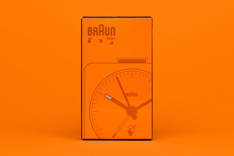 Off-White c/o Braun edition alarm clocks | Hypebeast