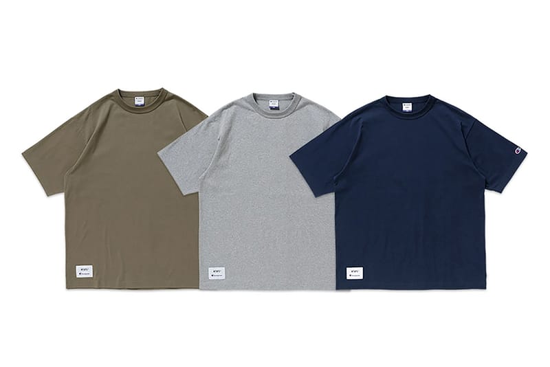 Wtaps×CHAMPION ACADEMY CREW NECK オリーブドラブ smcint.com