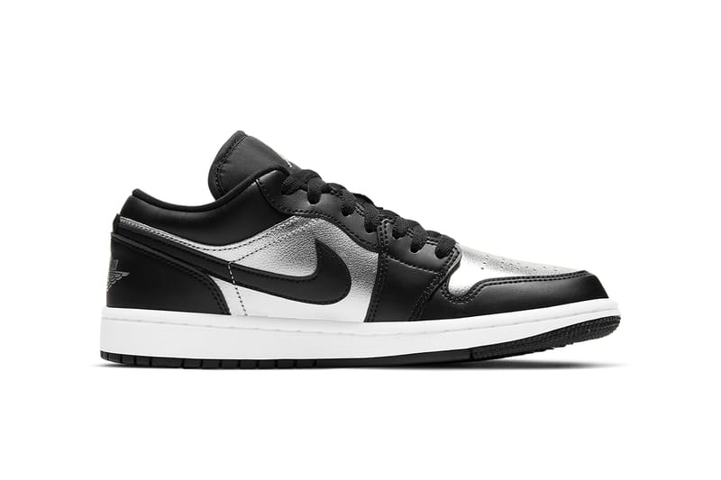 Black and silver air jordan clearance 1