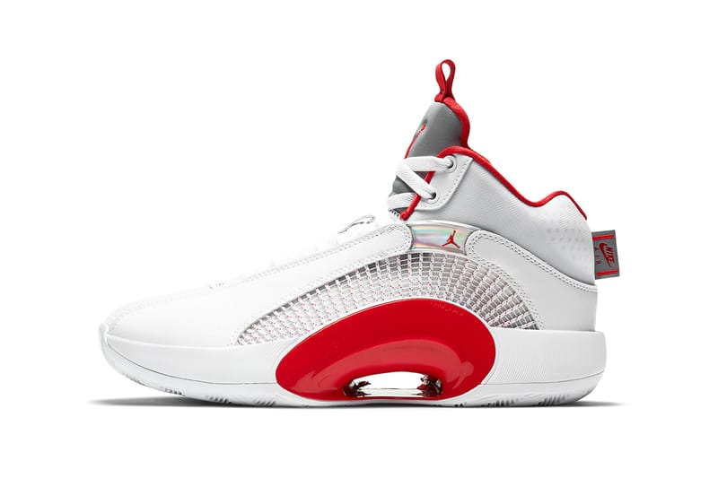 Air Jordan 35 Fire Red White CQ4228 100 Release Info Hypebeast