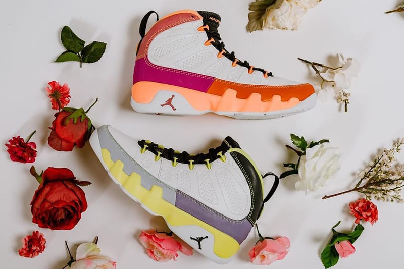 Air jordan 9 multicolor sale