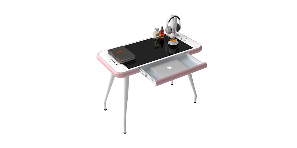 Работайте дома за этим гигантским столом в стиле Apple iPhone 6