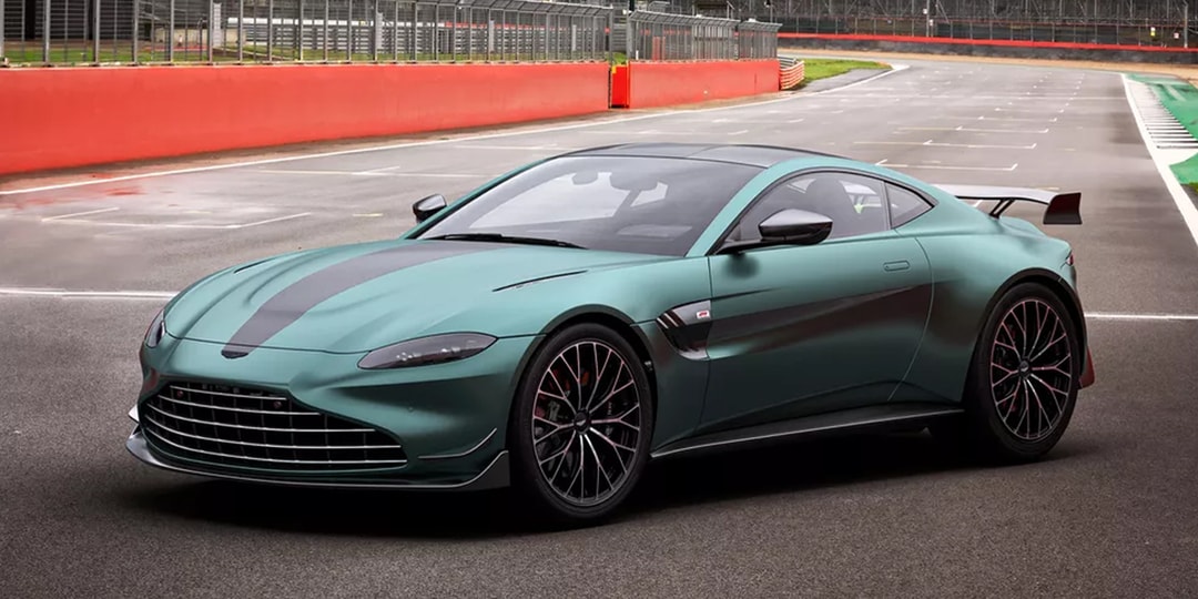 Aston Martin Formula 1 Edition Vantage генерирует дополнительные 441 фунт прижимной силы
