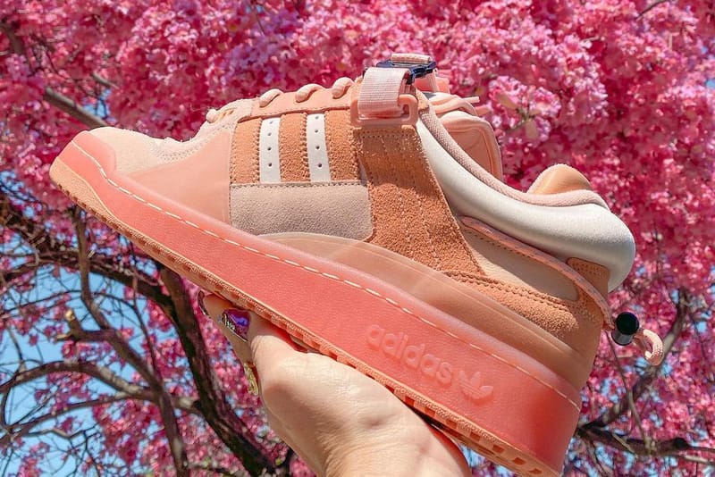 Bad Bunny x adidas Forum Low Buckle Pink Release Info Hypebeast