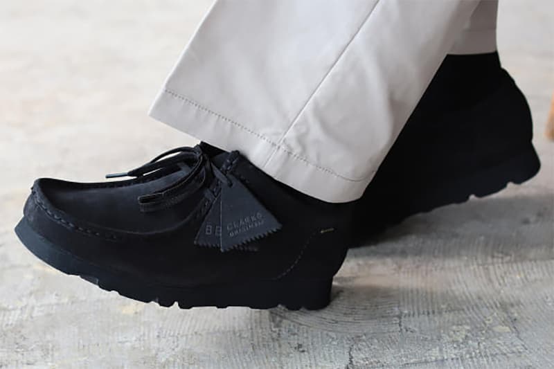 clarks x beams wallabee