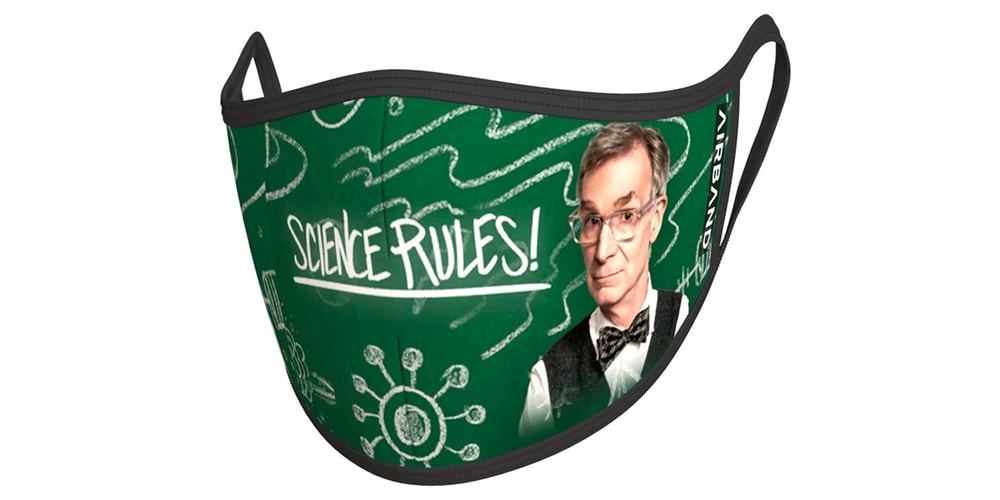 Bill Nye Releases AIRBAND Mask Collaboration | Hypebeast