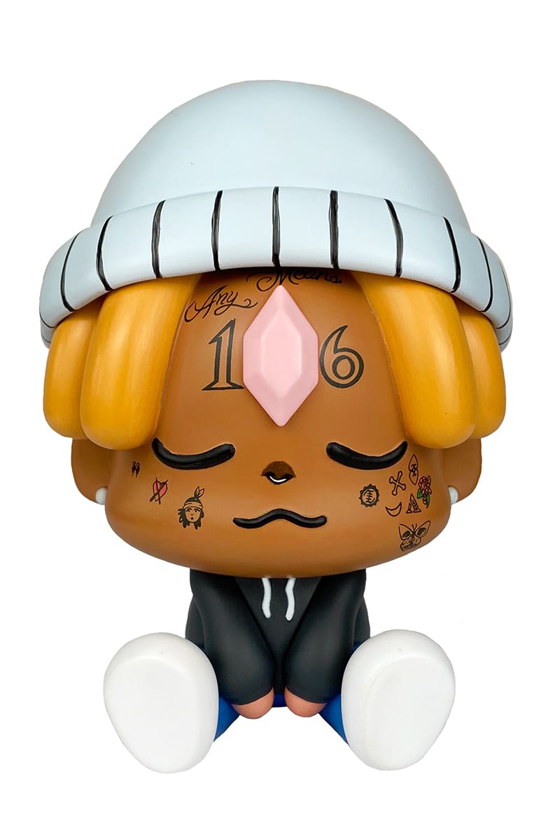Bored Being A Toy x cattyum x Saucebabiess UZI GEM Vinyl Toy