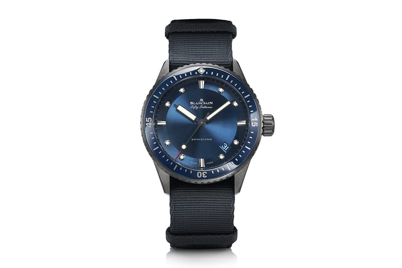 Blancpain Fifty Fathoms Bathyscaphe BuchererBLUE Hypebeast