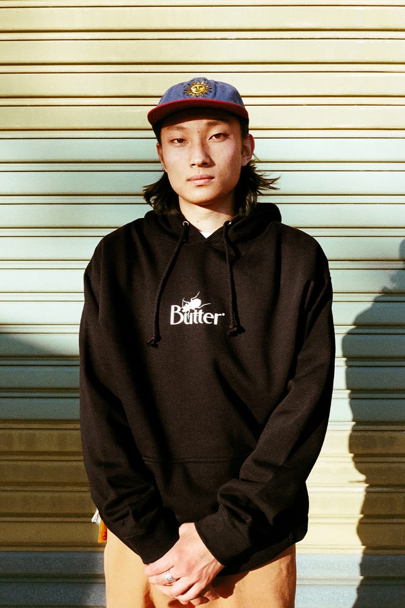 Butter goods black online hoodie