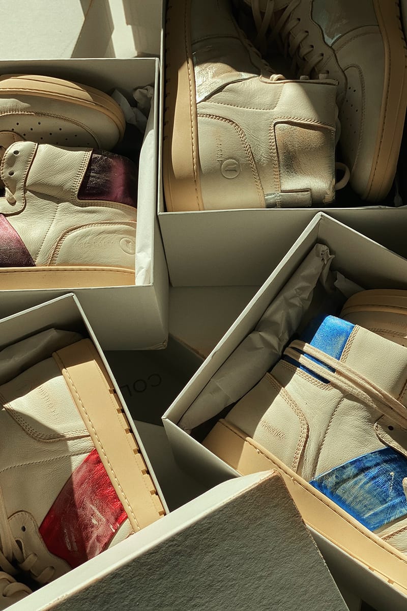 Emerging Sneaker Brand Collegium Drops Worn Destroyer High