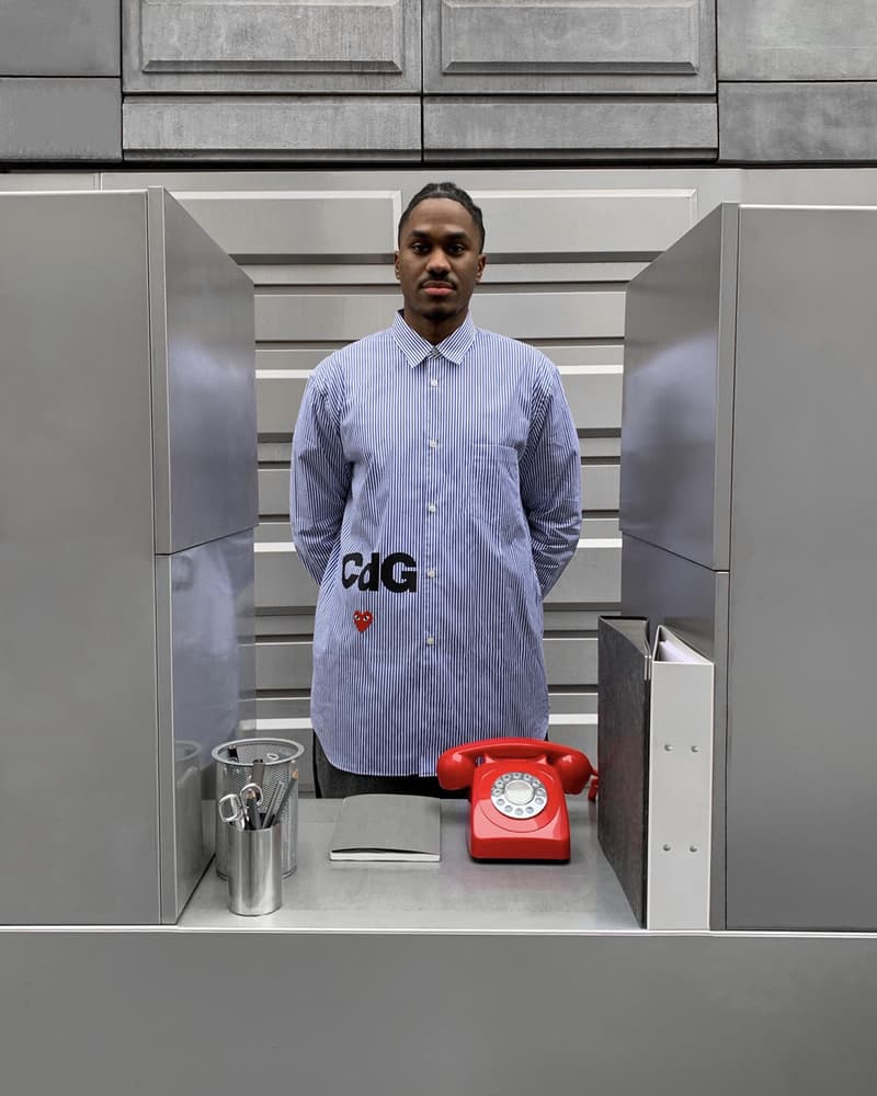 comme des garcons nike play together