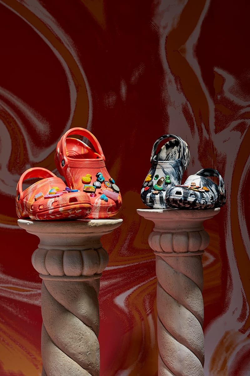 Crocs Marble Classic Clogs Release Details Hypebeast