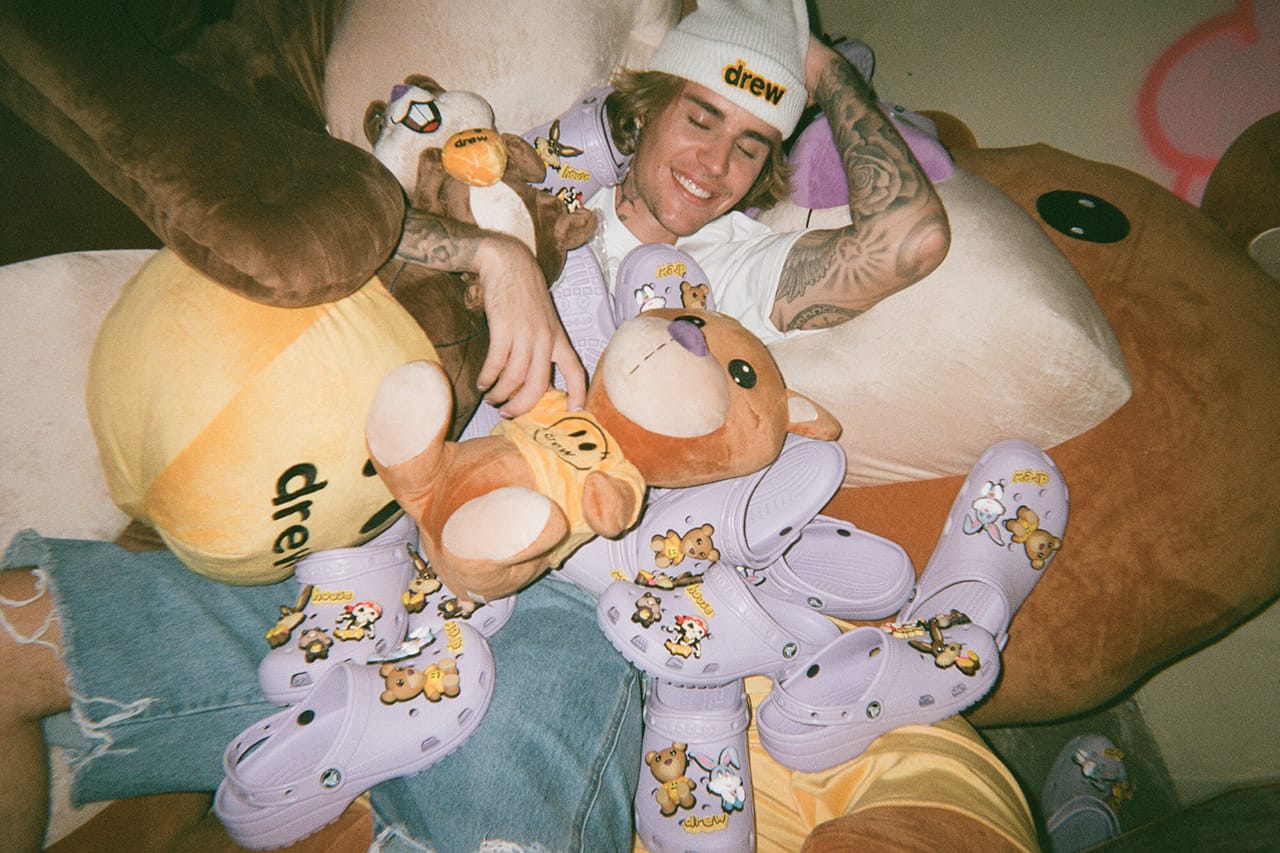 Justin Bieber with drew house x Crocs Classic Clog 2 | HYPEBEAST