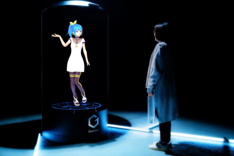 Gatebox's Holographic AI Waifu Just Got Life-Sized
