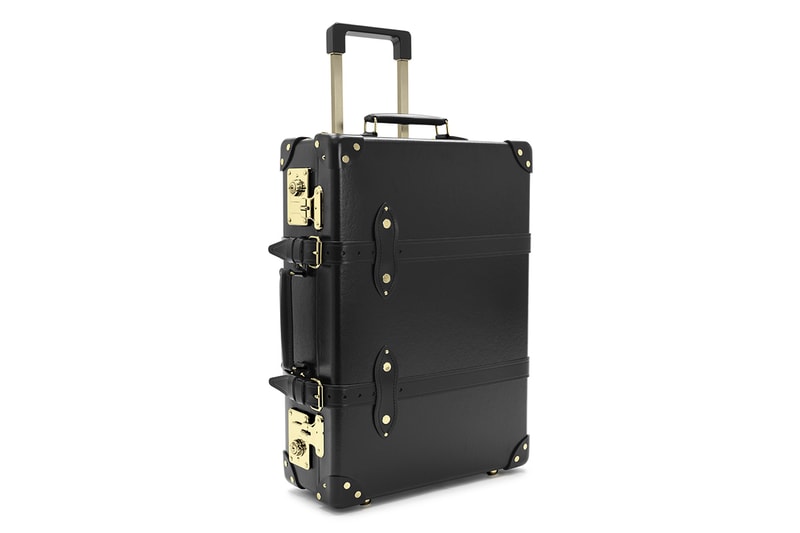 Globe-Trotter Black & Gold Luggage Collection Info | Hypebeast