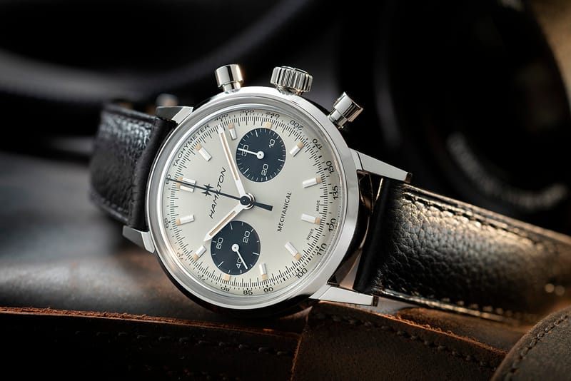 Hand on sale wound chronograph